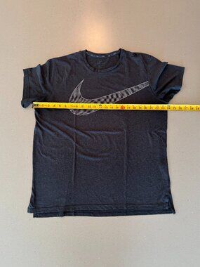Mens Nike Dri Fit T-Shirt Black Size XL